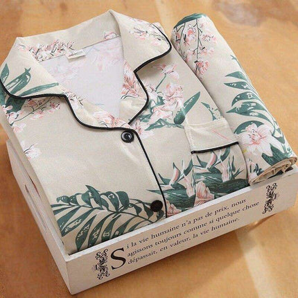 Chic Comfort Women’s Sleepwear Ensemble – Soft Pajama Set