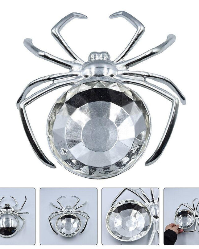 Elegant Spider-Web Design Serving Tray for Stylish Dining