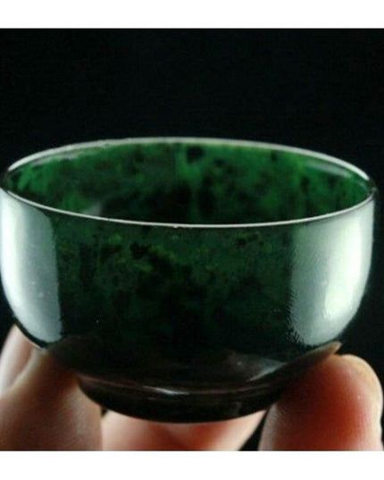 Luxurious Hand-Carved Jade Tea Service for Traditional Gongfu Ceremonies and Wellness Rituals