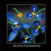 DIY Elegant Blue Phalaenopsis Floral Craft Kit: Create Your Own Stunning Home Accent