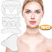 Youthful Complexion Silicone Forehead and Cheek Wrinkle Reduction Patches