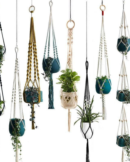Artisan Macrame Plant Hanger for Chic Home Aesthetics