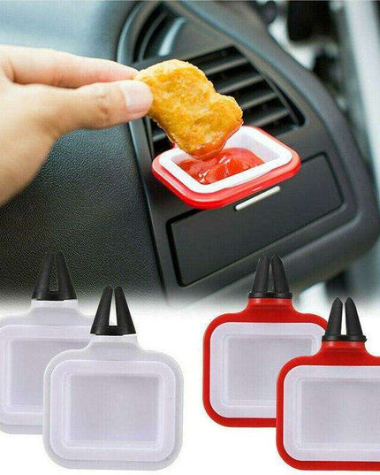 Car Vent Dip Holder - The Ultimate On-the-Go Saucing Solution