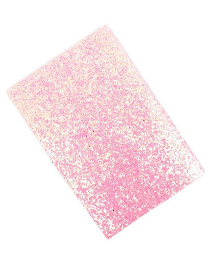 Iridescent Rainbow Glitter Vinyl Crafting Roll - Creative Shimmer Kit