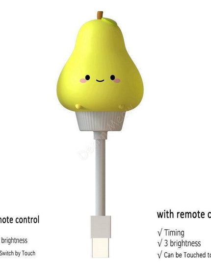 Enchanting Bunny LED Night Light with Cat Remote: Delightful Glow for Kids