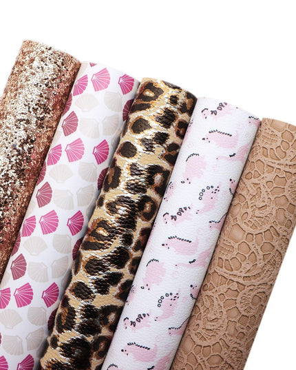 Glamorous Faux Leather DIY Crafting Kit: Sparkle & Shine Bundle