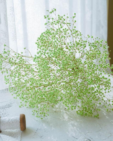 Elegant Dried Gypsophila Bouquet - Ideal for Weddings & Rustic Home Decor
