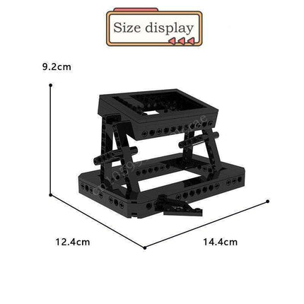 Delorean Time Machine Building Blocks Adventure Kit - 119-Piece Set
