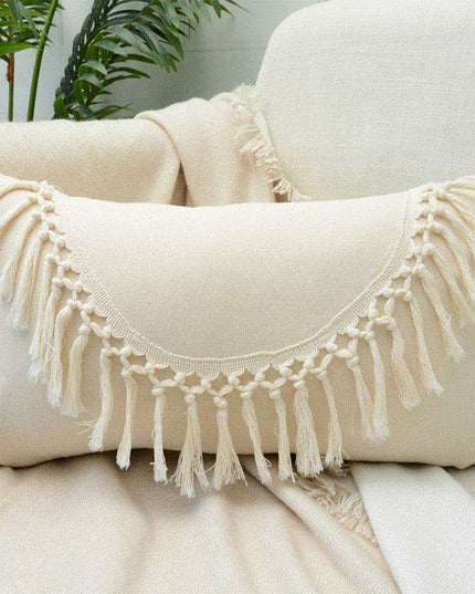 Chic Bohemian Tassel Pillow Sham Collection