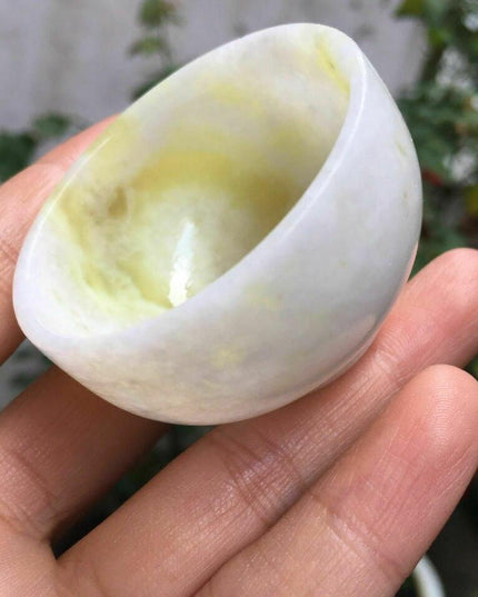 Elegant Jade Teacups Set for Authentic Gongfu Tea Ceremonies