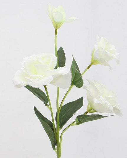 Deluxe 70cm Trigeminal Eustoma Silk Flower Bouquet - Lifelike Elegance