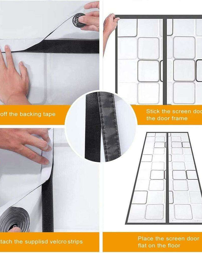 Magnetic Bug-Blocking Curtain for Superior Home Insulation