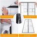 Ultimate Bug-Free Comfort Magnetic Insulation Door Screen