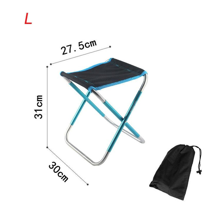 Adventure-Ready Portable Folding Chair Set with Handy Storage Pouch