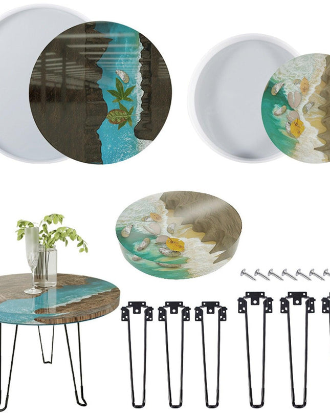 River Table Resin Crafting Mold Kit - Create Stunning Epoxy Designs