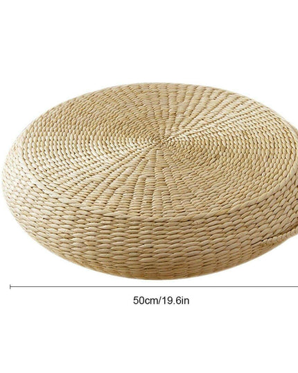 Natural Dandelion Handwoven Meditation Cushion for Peaceful Relaxation