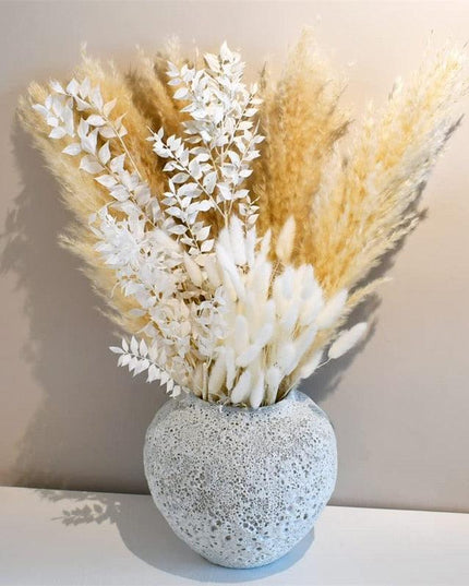 Timeless Elegance Pampas Grass Dried Flower Bouquet - 45cm Set