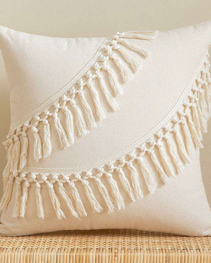 Chic Bohemian Tassel Pillow Sham Collection