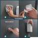 Luxury Botanica Toilet Brush Set: Elevate Your Bathroom Cleaning Experience