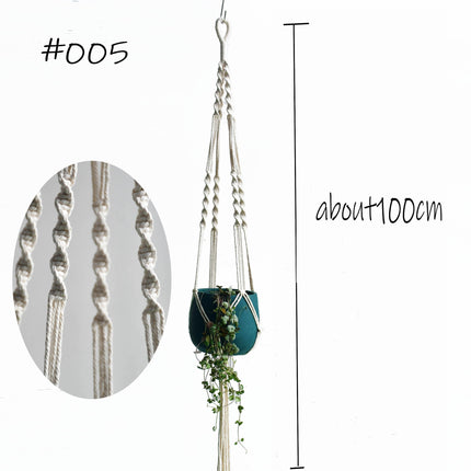 Artisan Macrame Plant Hanger for Chic Home Aesthetics