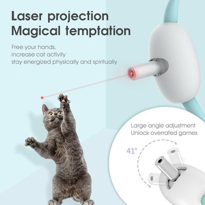 Endless Fun Smart Robotic Cat Toy with USB Rechargeable Sensor Technology