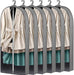 5-Piece Set of Premium 3D Clothes Dust Cover Wardrobe Garment Bags
