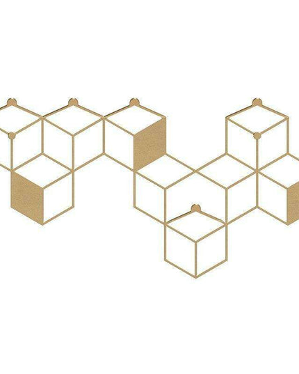 Elegant Wrought Iron Entryway Organizer - Chic Storage for Hats and Apparel