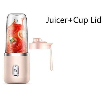 Portable 6-Blade Electric Blender & Juicer | On-the-Go Smoothie Maker for Healthy Living