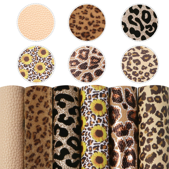 Fish Scale Dot Synthetic Leather Fabric Pack