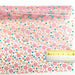 Pastel Spring Faux Leather Crafting Sheets with Floral and Bunny Prints