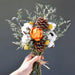 Eucalyptus and Daisy Dried Flower Hanging Arrangement - Natural Charm