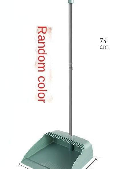 Versatile Space-Saving Broom and Dustpan Combo: Durable and Stylish Cleaning Solution