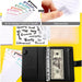 Elegant A6 Vegan Leather Organizer with Customizable Pages and Secure Zip Pockets for Seamless Planning