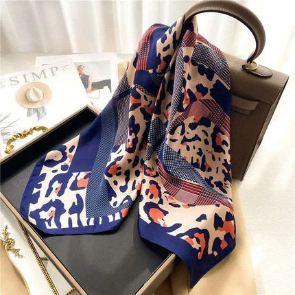 Luxurious Leopard Print Silk Scarf: A Chic Accessory to Enhance Your Wardrobe