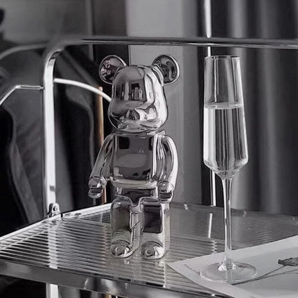 Chic Y2k Bearbrick 400 Collectible Figure - Artistic Home Accent for Stylish Interiors