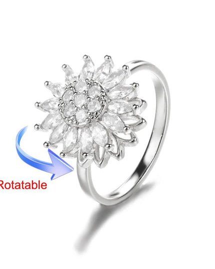 Elegant Four-Leaf Clover Stainless Steel Rings - A Touch of Luck and Style