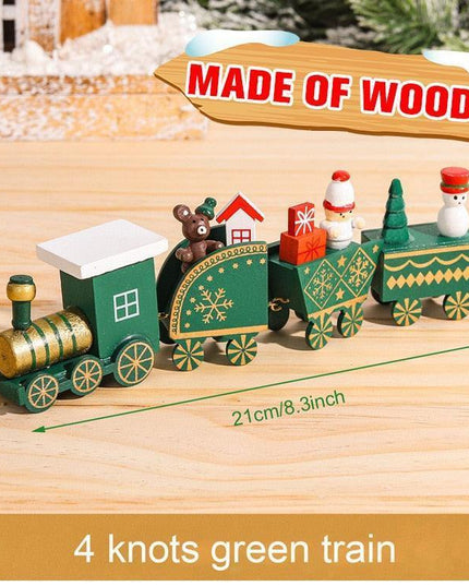 Charming Holiday Train Ornament - Joyous Decor for Christmas Celebrations