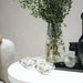 Crystal Elegance: Handcrafted Glass Candle Holder for Sophisticated Homes
