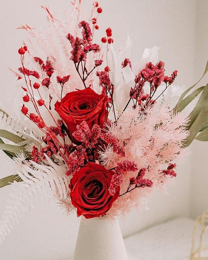 Timeless Elegance Dried Floral Bouquet: A Lasting Embrace of Nature