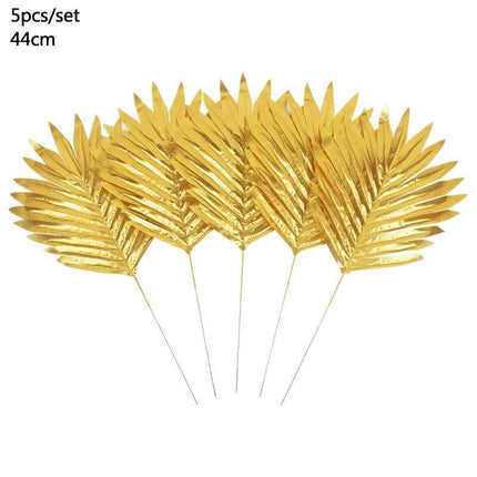 Luxurious Tropical Oasis: Premium Faux Palm Leaves for Upscale Home Decor