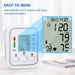 Digital Upper Arm Blood Pressure Monitor with Memory Storage and User-Friendly Operation