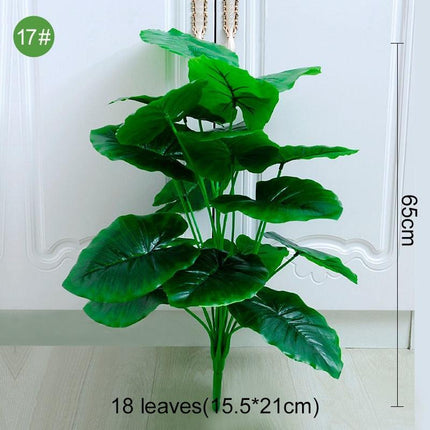 Exotic Paradise: Realistic Lifelike Artificial Palm Leaf Plants - Premium Collection