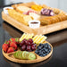 Exquisite Bamboo Cheese Board Set - Elegant Charcuterie Platter