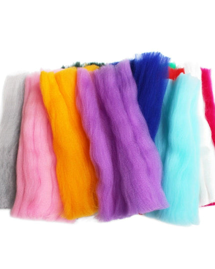 Vibrant 14-Color Fly Tying Yarn Set for Trout and Salmon Fishing Success