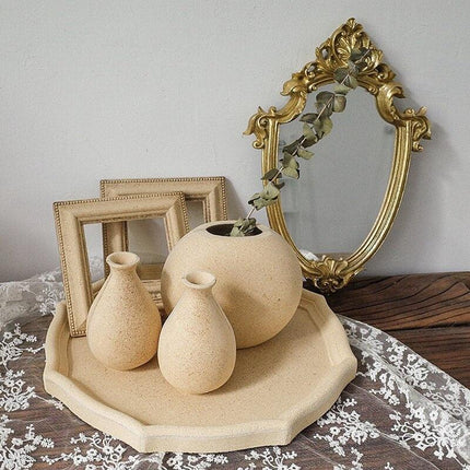 Vintage-Inspired Eco-Friendly Wooden Vase - Timeless Elegance for Your Space