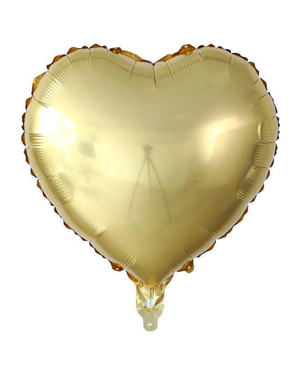 Rose Gold Heart-Shaped Foil Balloon Collection - Ideal for Every Celebration