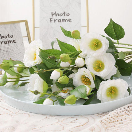 Charming Set of 100 Pink Prairie Gentian Silk Flowers for Beautiful Indoor Decor