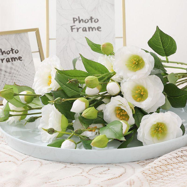 Charming Set of 100 Pink Prairie Gentian Silk Flowers for Beautiful Indoor Decor