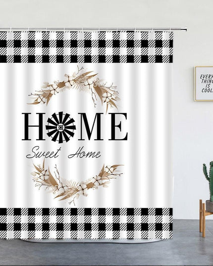 Transform Your Bathroom with Stylish Farmhouse Shower Curtains: Add a Pop of Color to Your Decor