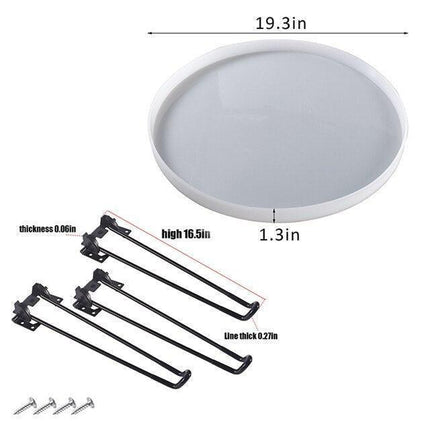 River Table Resin Crafting Mold Kit - Create Stunning Epoxy Designs